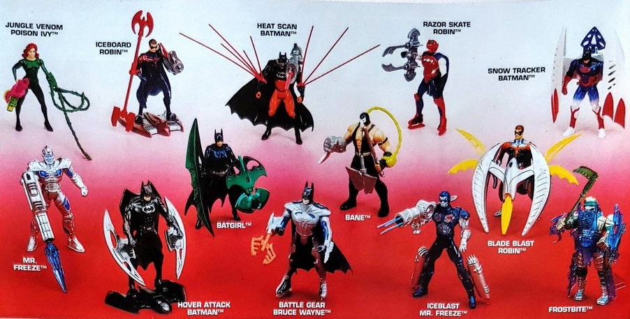 Batman and Robin Toy Line