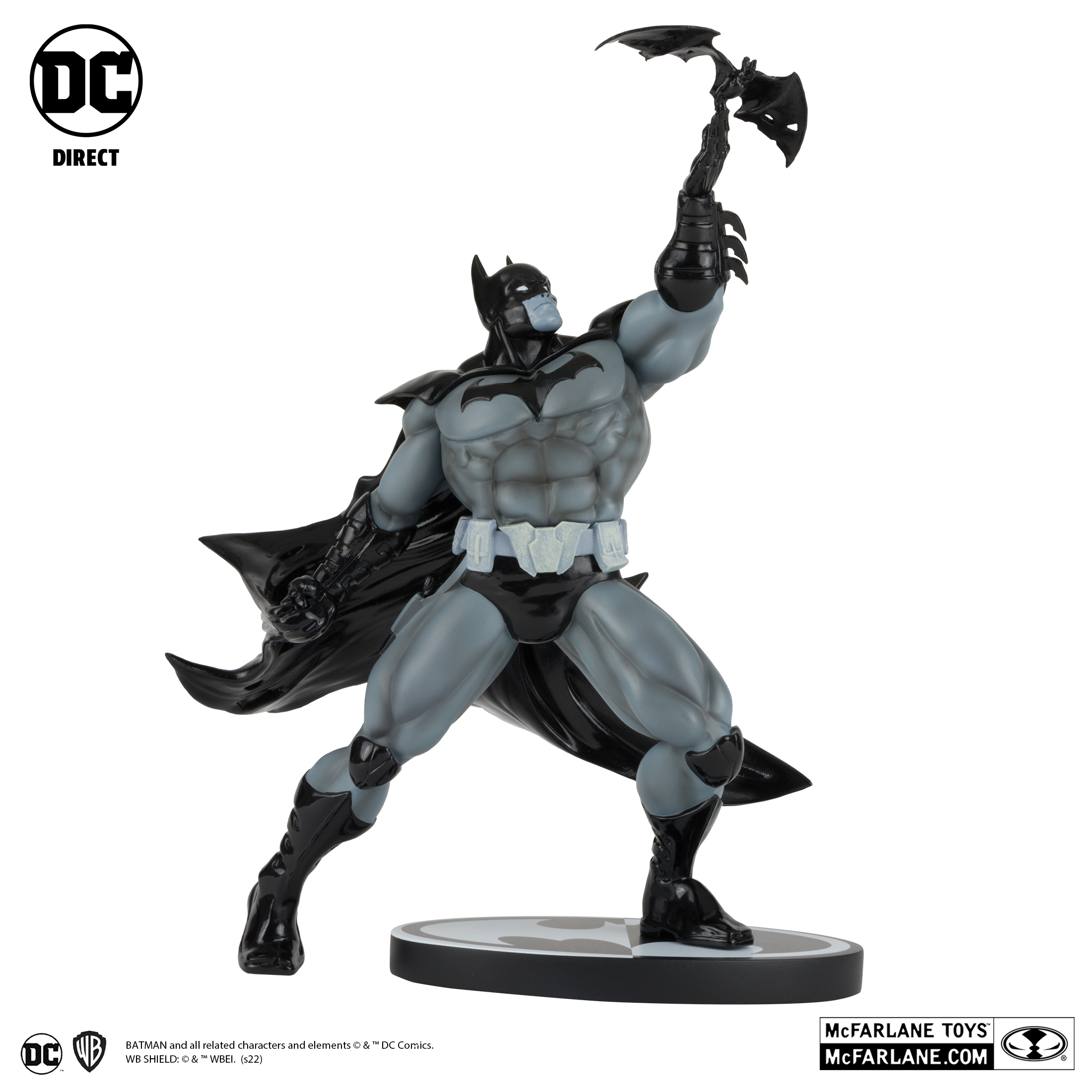 McFarlane Toys DC Direct Batman: Black and White by Freddie Williams II Statue