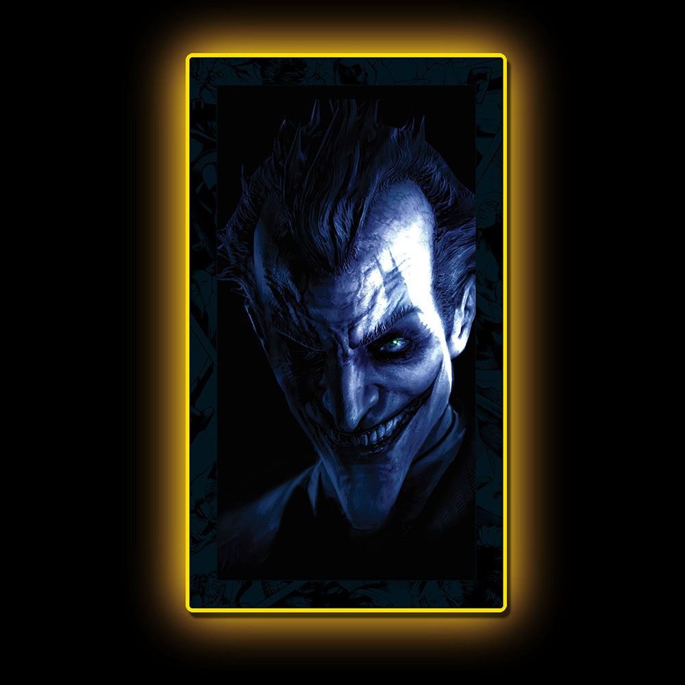 Brandlite Batman: Arkham Asylum Joker LED Mini-Poster Light