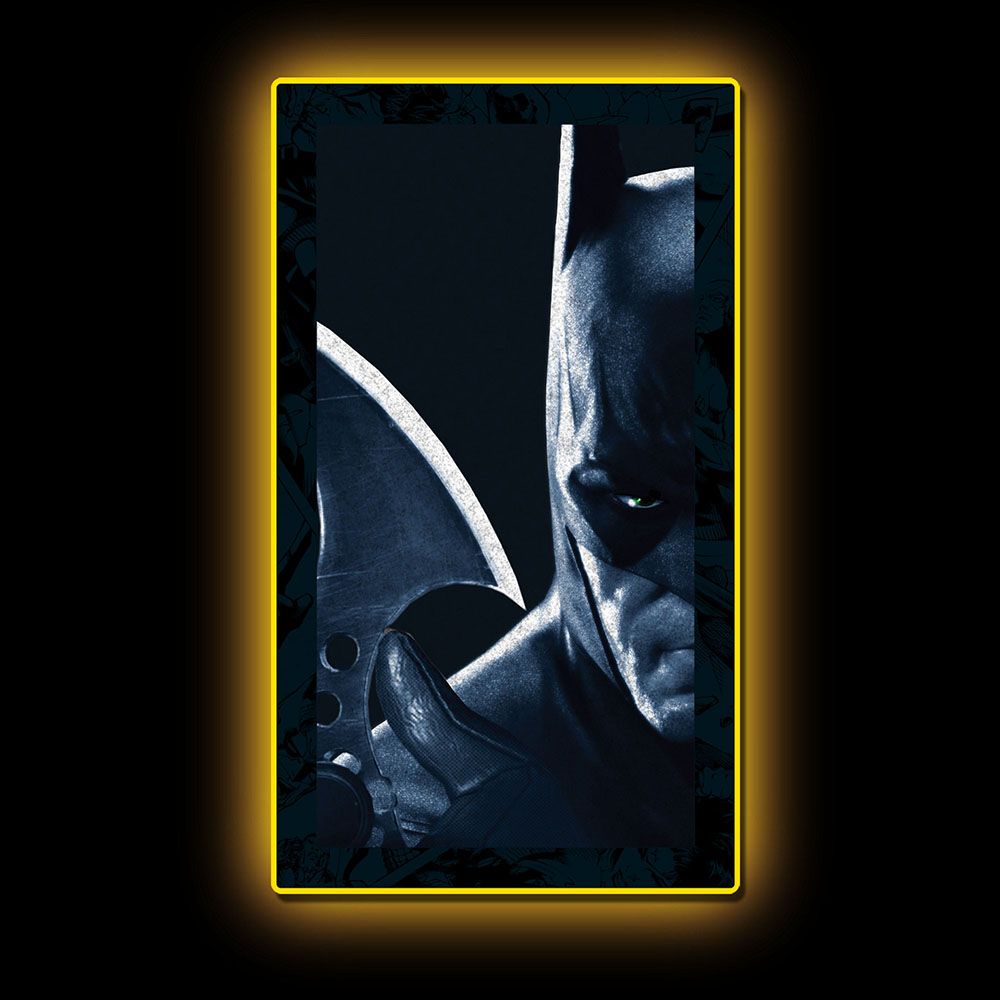 Brandlite Batman: Arkham City Batman LED Mini-Poster Light