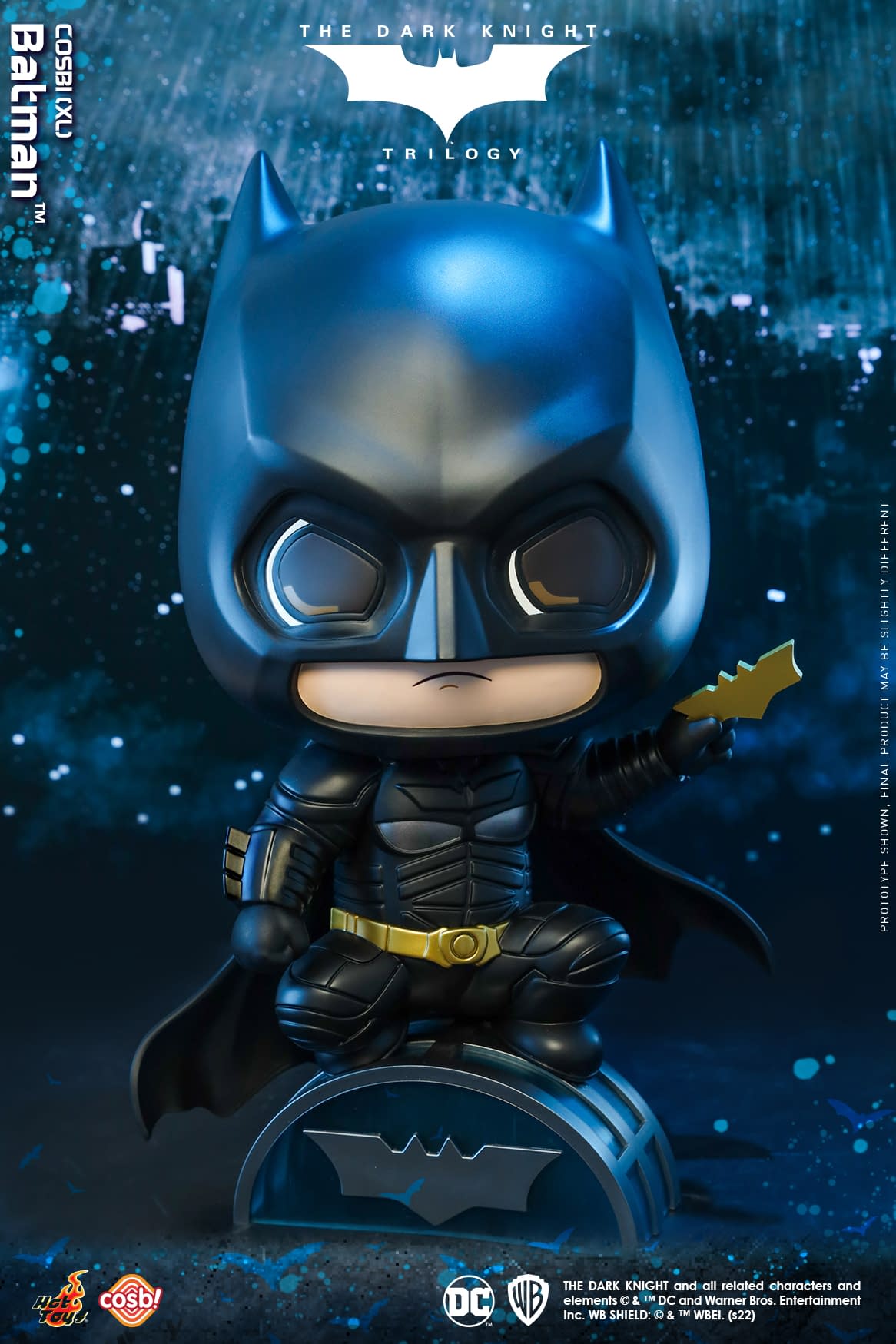 Hot Toys The Dark Knight Trilogy Batman XL Cosbi Figure