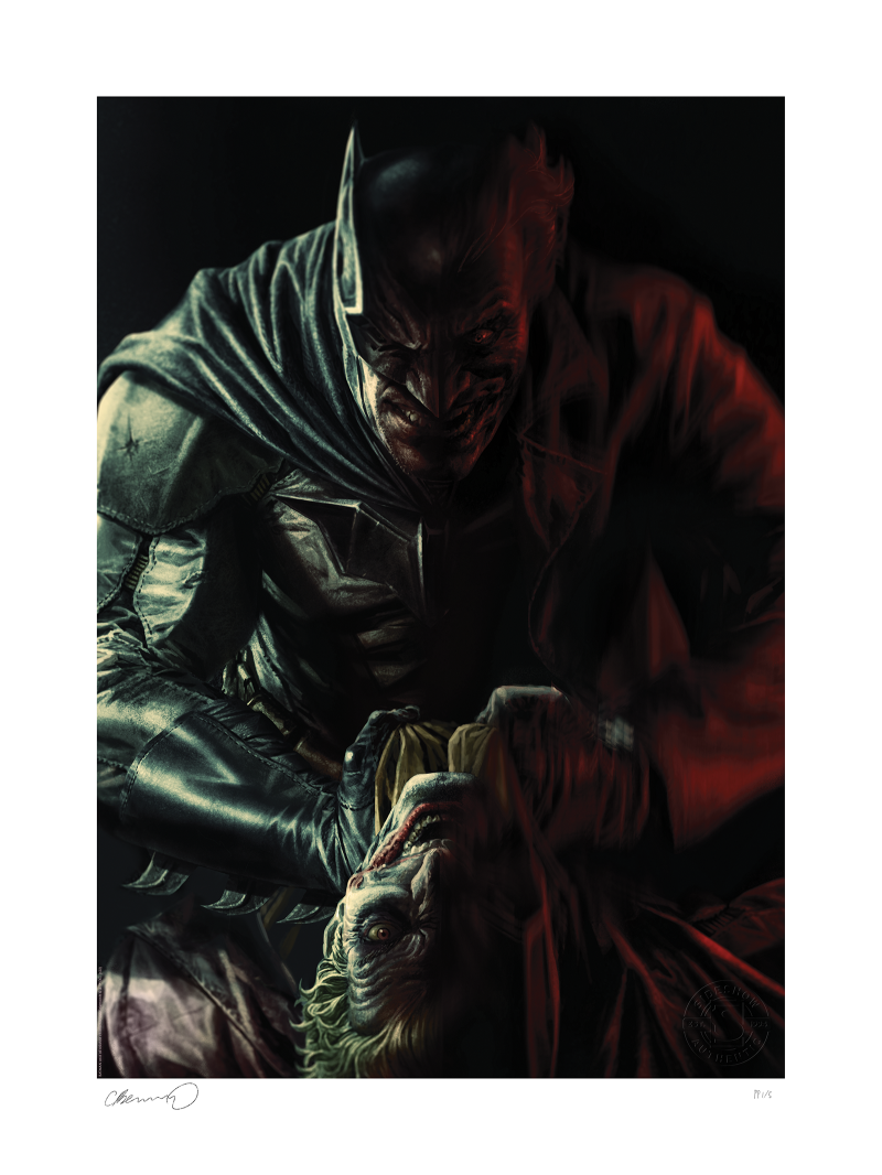 Sideshow Collectibles Batman #100 by Lee Bermejo Fine Art Print