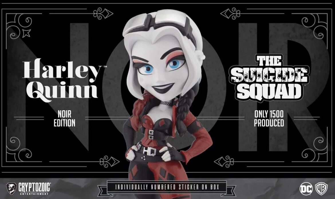 Cryptozoic The Suicide Squad Harley Quinn Noir Edition Figure
