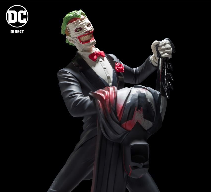 DC Direct DC Designer Series The Joker and Batman by Greg Capullo 1:8 Scale Statue