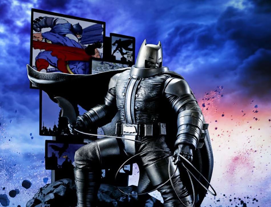 Royal Selangor Batman: The Dark Knight Returns Silver Pewter Collectible Statue
