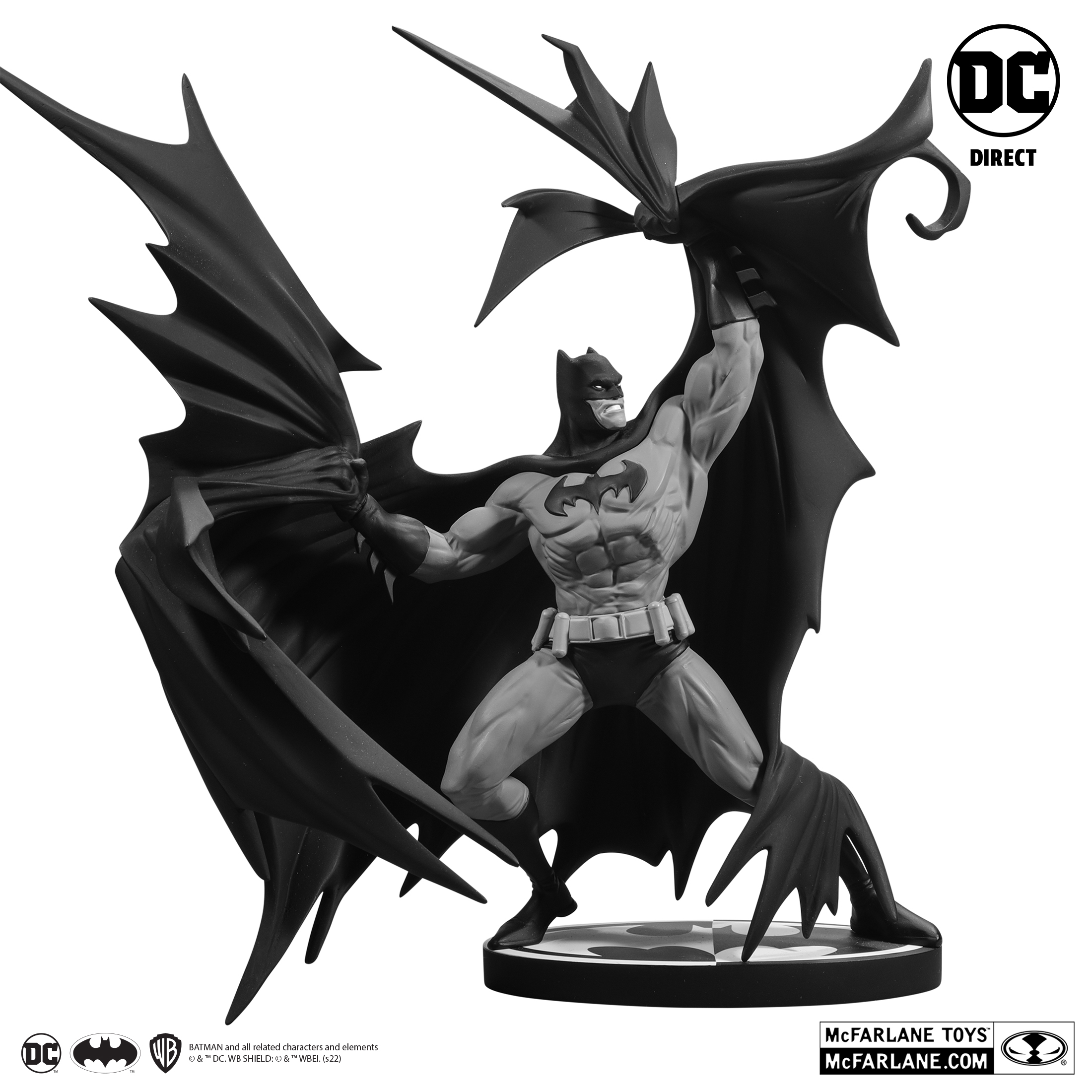 McFarlane Toys DC Direct Batman: Black and White by Denys Cowan Statue