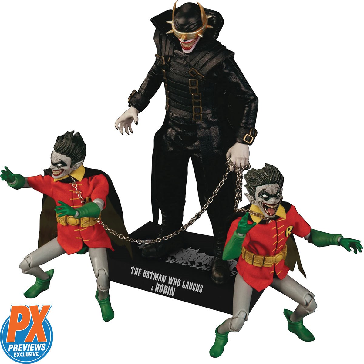 Beast Kingdom The Batman Who Laughs and Robins Dynamic 8ction Heroes 1:9 Scale Statue