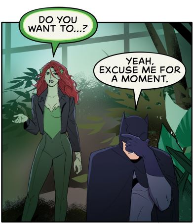 Poison Ivy being patient