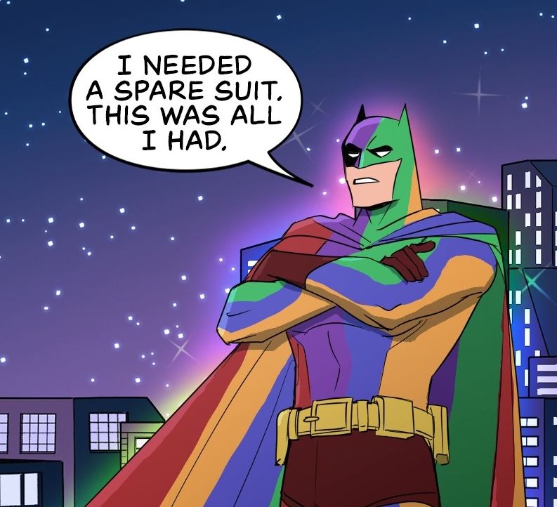 Batman Rainbow Suit