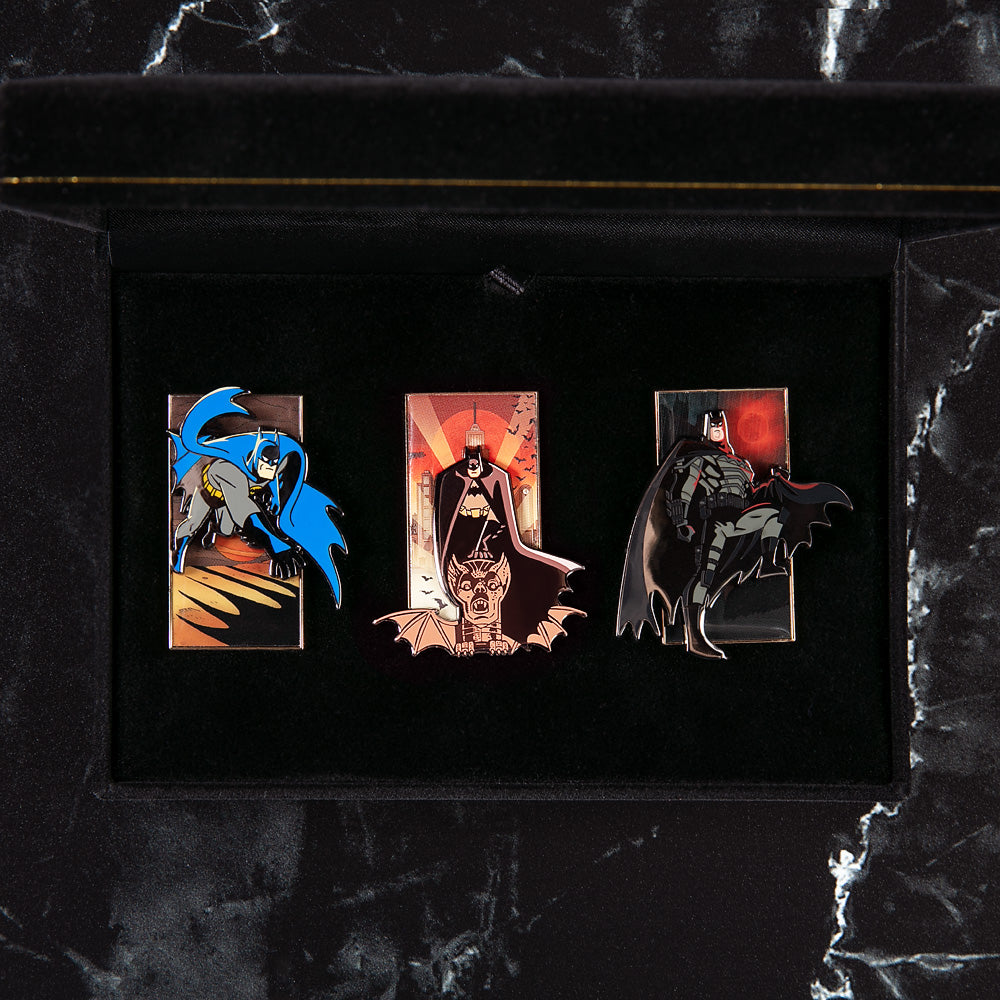 DC Shop Batman Limited Edition Pin Box Set