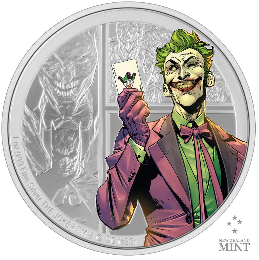New Zealand Mint Joker 1oz Silver Coin