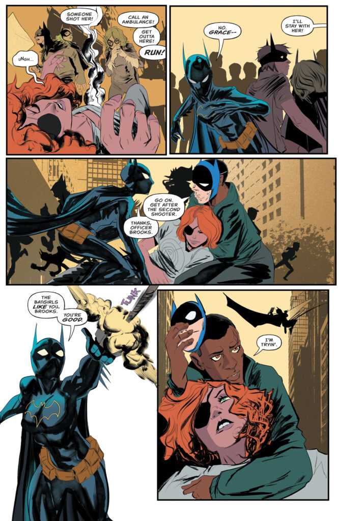 batgirls #19 preview shows calvin brooks help grace o'halloran