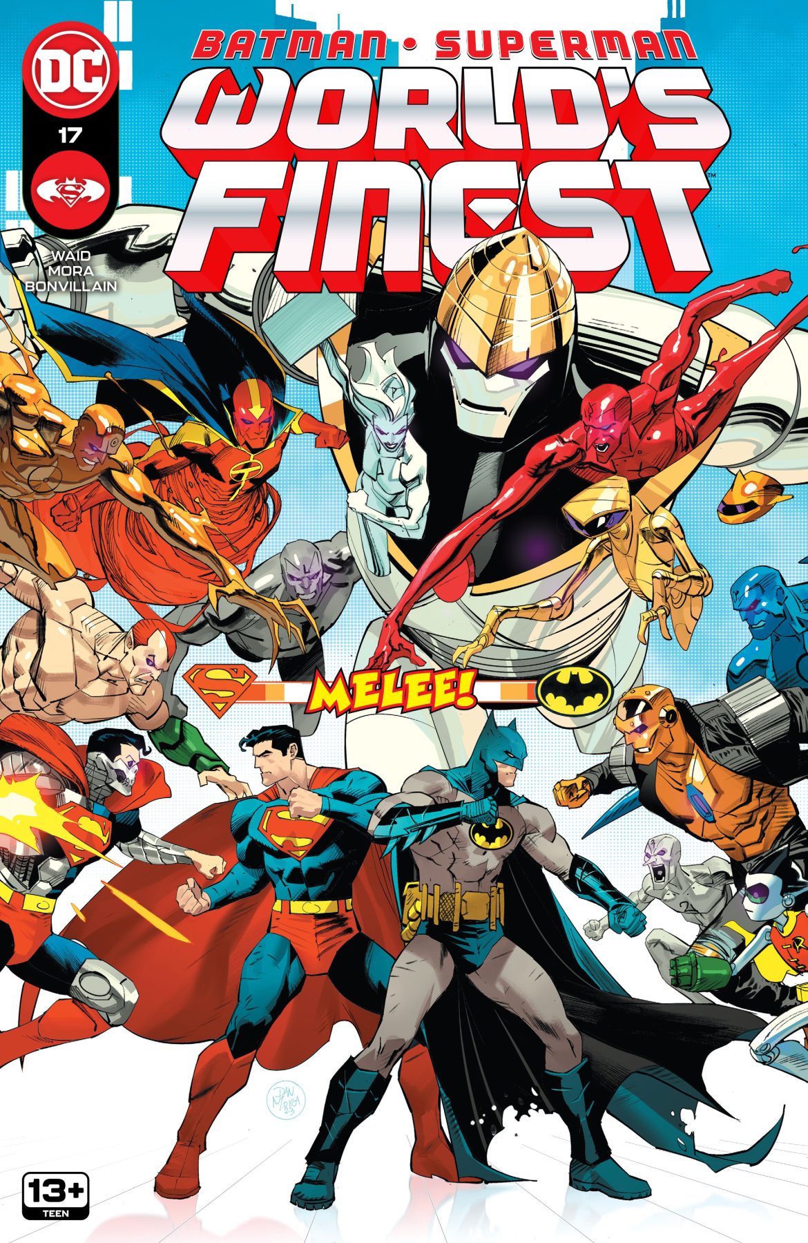 batman/superman world's finest 17 main cover