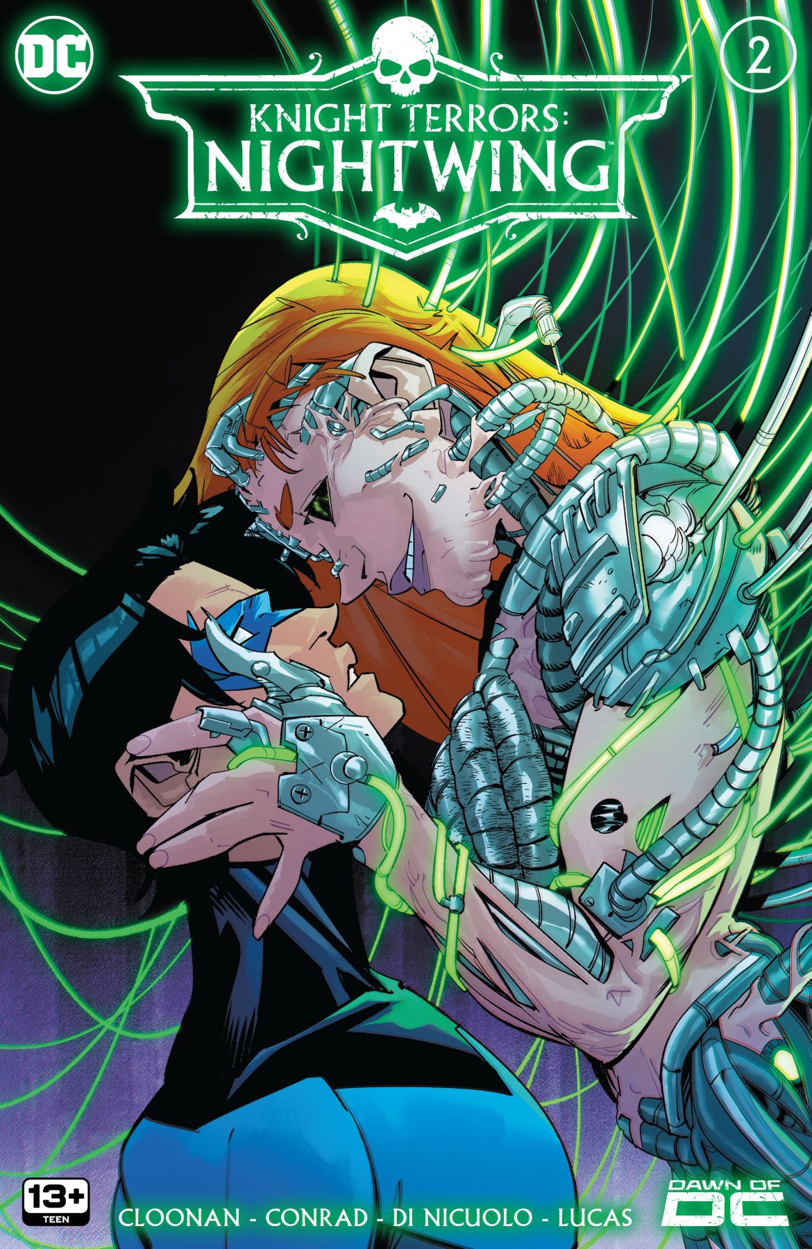 knight terrors nightwing #2 main cover