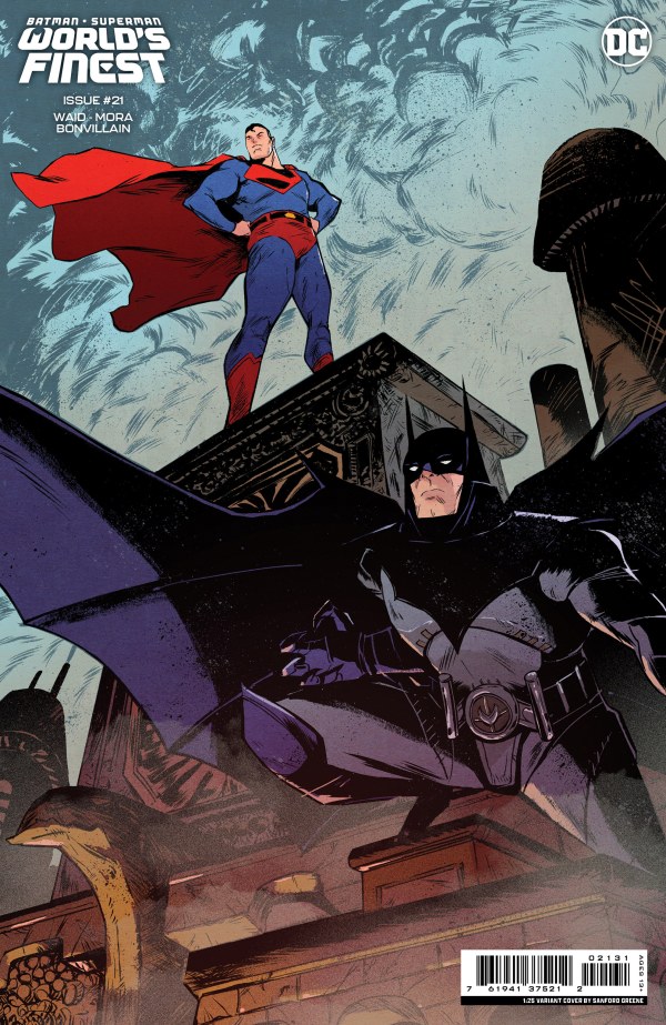 Batman/Superman: World's Finest #1 variant by Sanford Greene