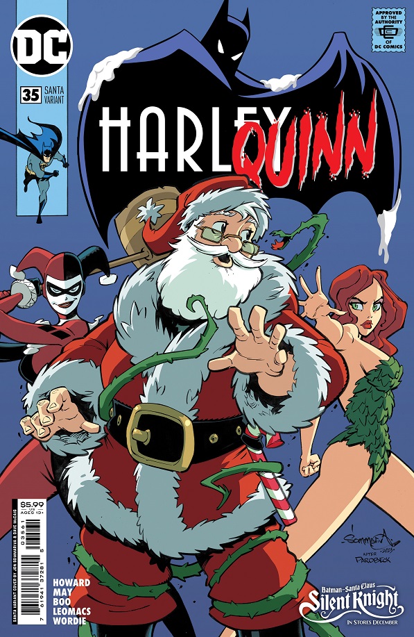 Harley Quinn #35 variant by Jon Sommariva and Dave McCaig
