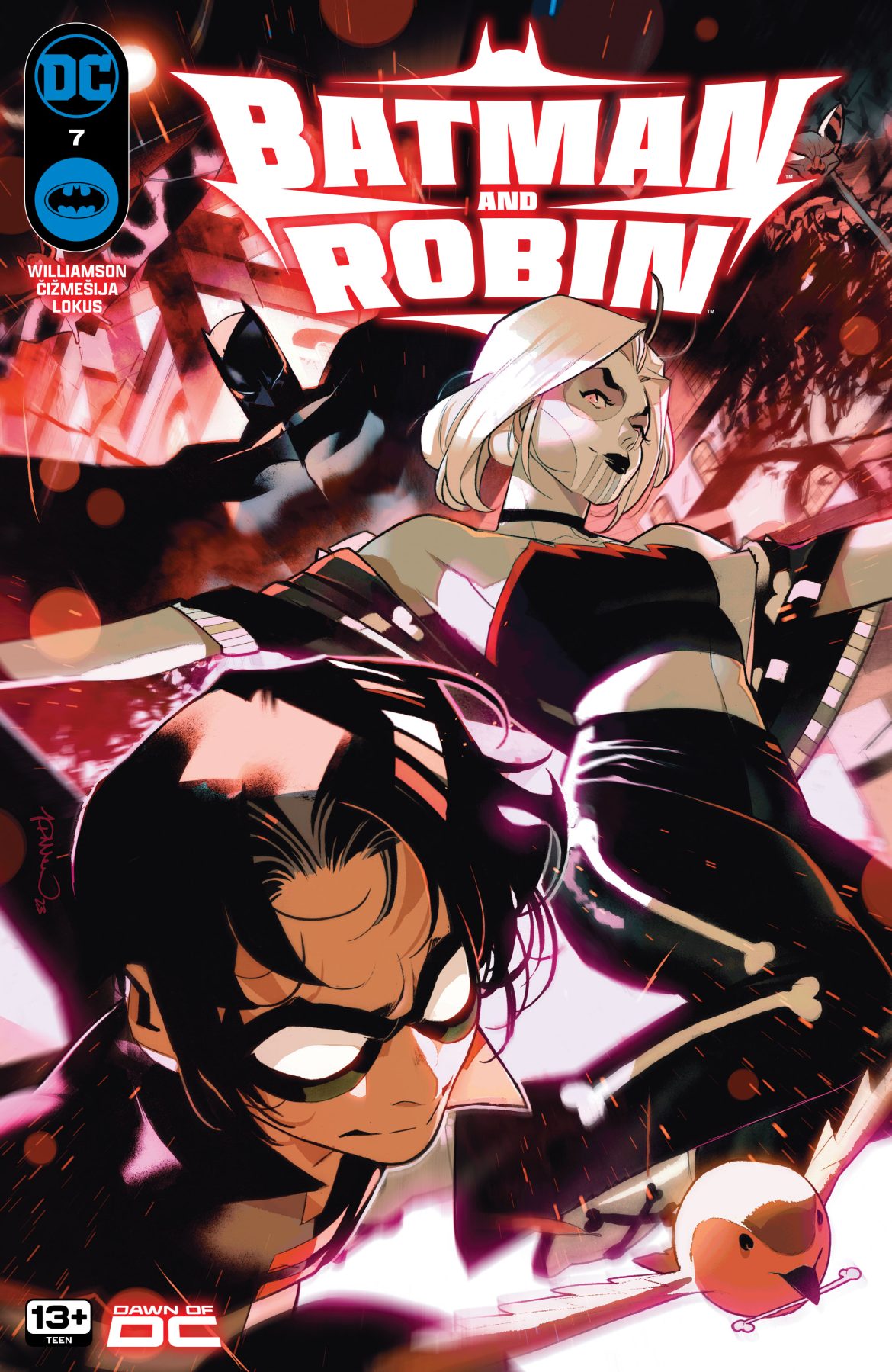 batman and robin #7 main cover