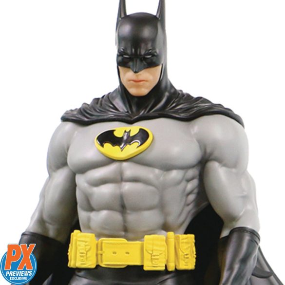 Preview: DC Heroes Batman Black and Gray Version 1:8 Scale Statue – Previews Exclusive