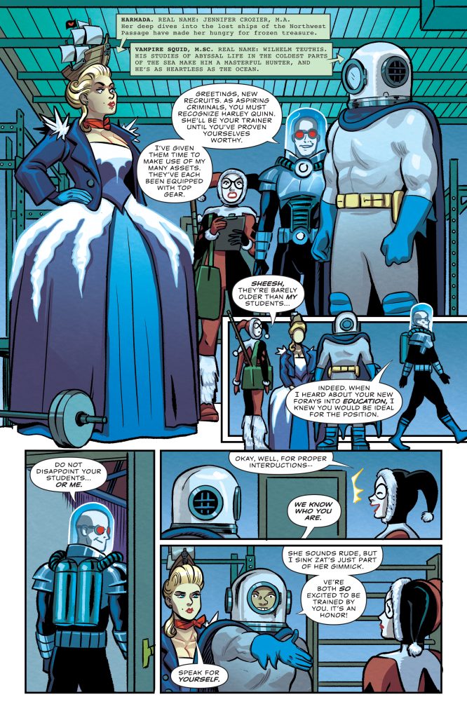 Harley Quinn #40 by Tini Howard, Natcha Bustos, and Nick Filardi. Courtesy of DC Comics.