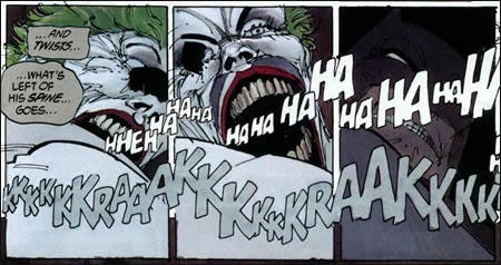 Joker from The Dark Knight Returns (image courtesy of DC Comics)