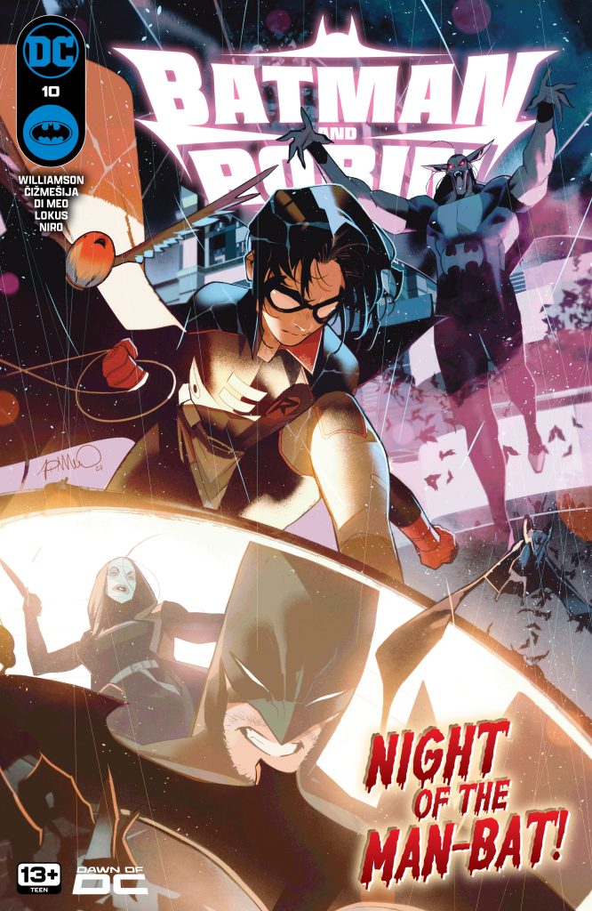 Batman and Robin #10 main cover