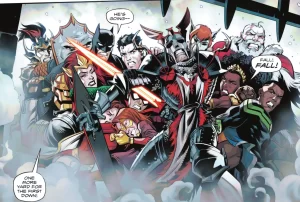 Final Push to Victory Batman — Santa Clause: Silent Knight Returns #5