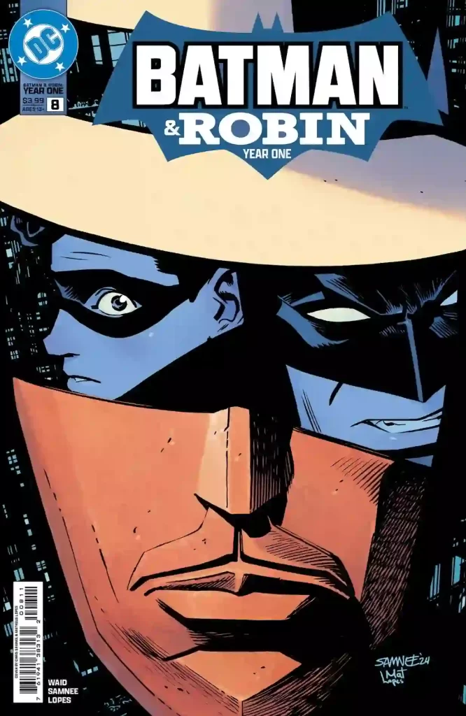 Batman and Robin: Year One #8 main cover