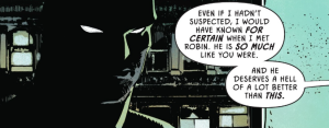 Batman & Robin 22 Katherine thinks Damian deserves better