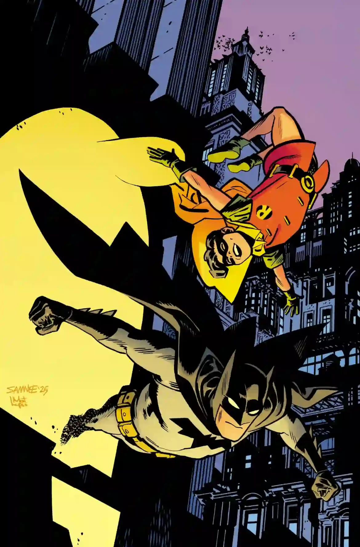 Batman & Robin: Year One #12 main cover