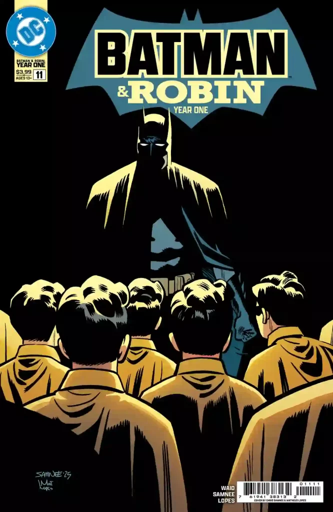 Batman and Robin: Year One #11 main cover