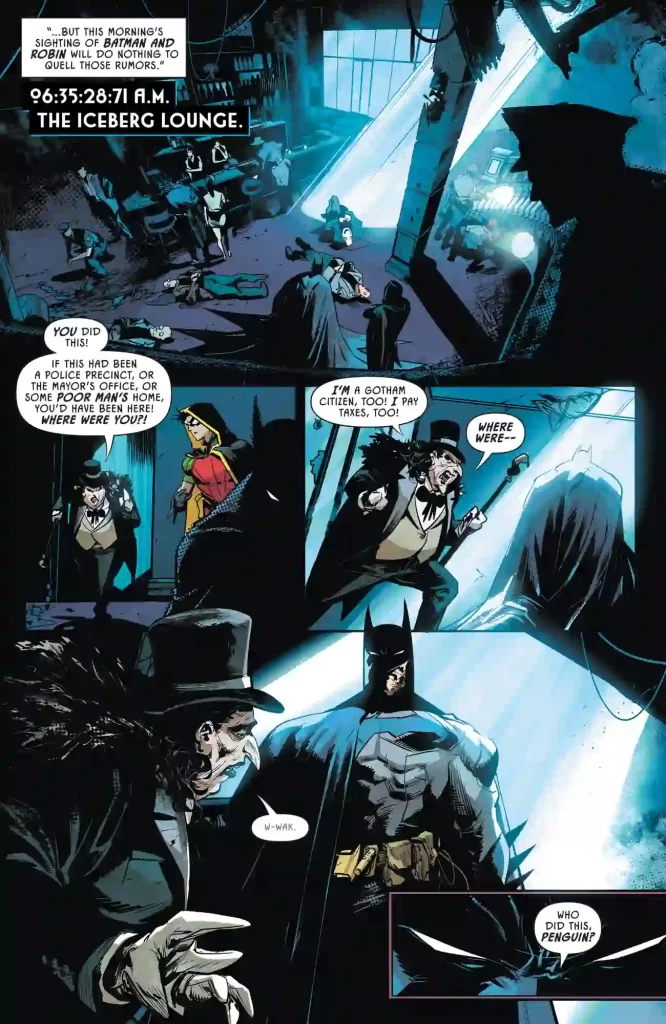 page from batman and robin #26
