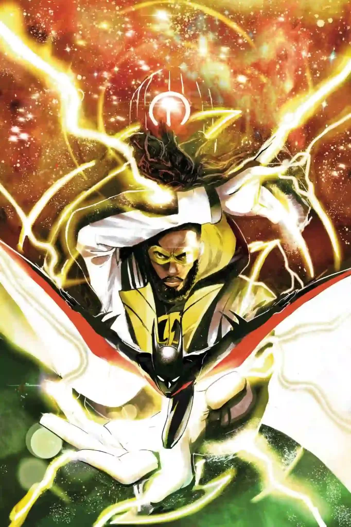 Batman/Static: Beyond #3 main cover by Nikolas Draper-Ivey (DC Comics)