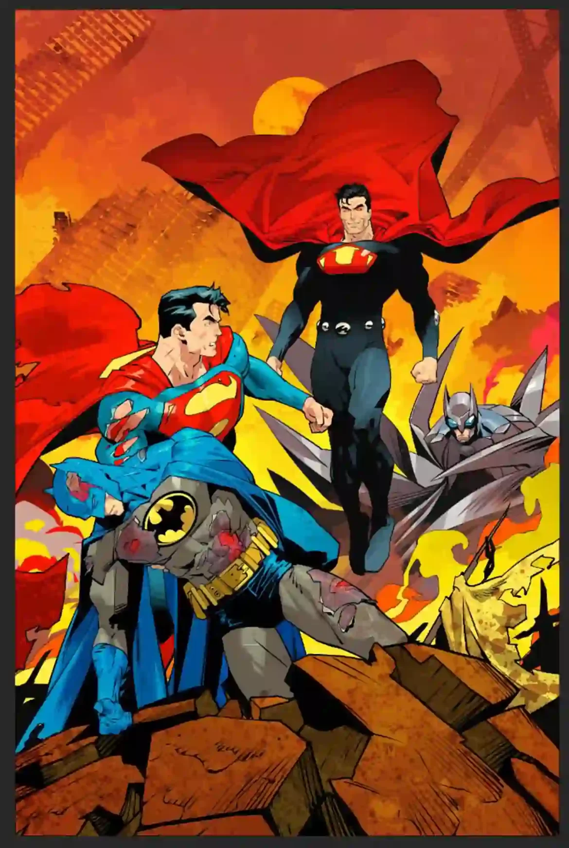 Batman/Superman: World's Finest #49 main cover by Dan Mora (DC Comics)