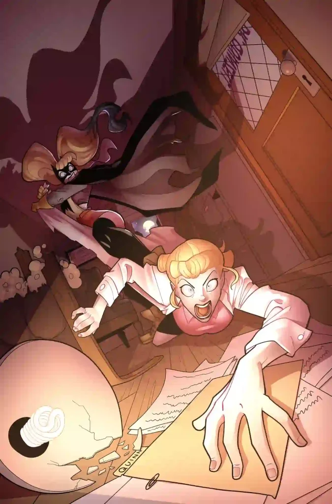 Harley Quinn #61 main cover by Brandt & Stein (DC Comics)