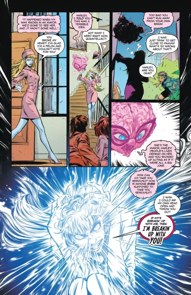 page from harley quinn #61