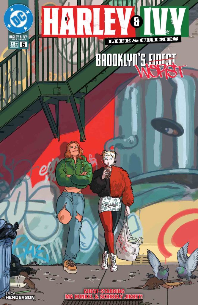Harley & Ivy: Life & Crimes #5 main cover by Erica Henderson (DC Comics)
