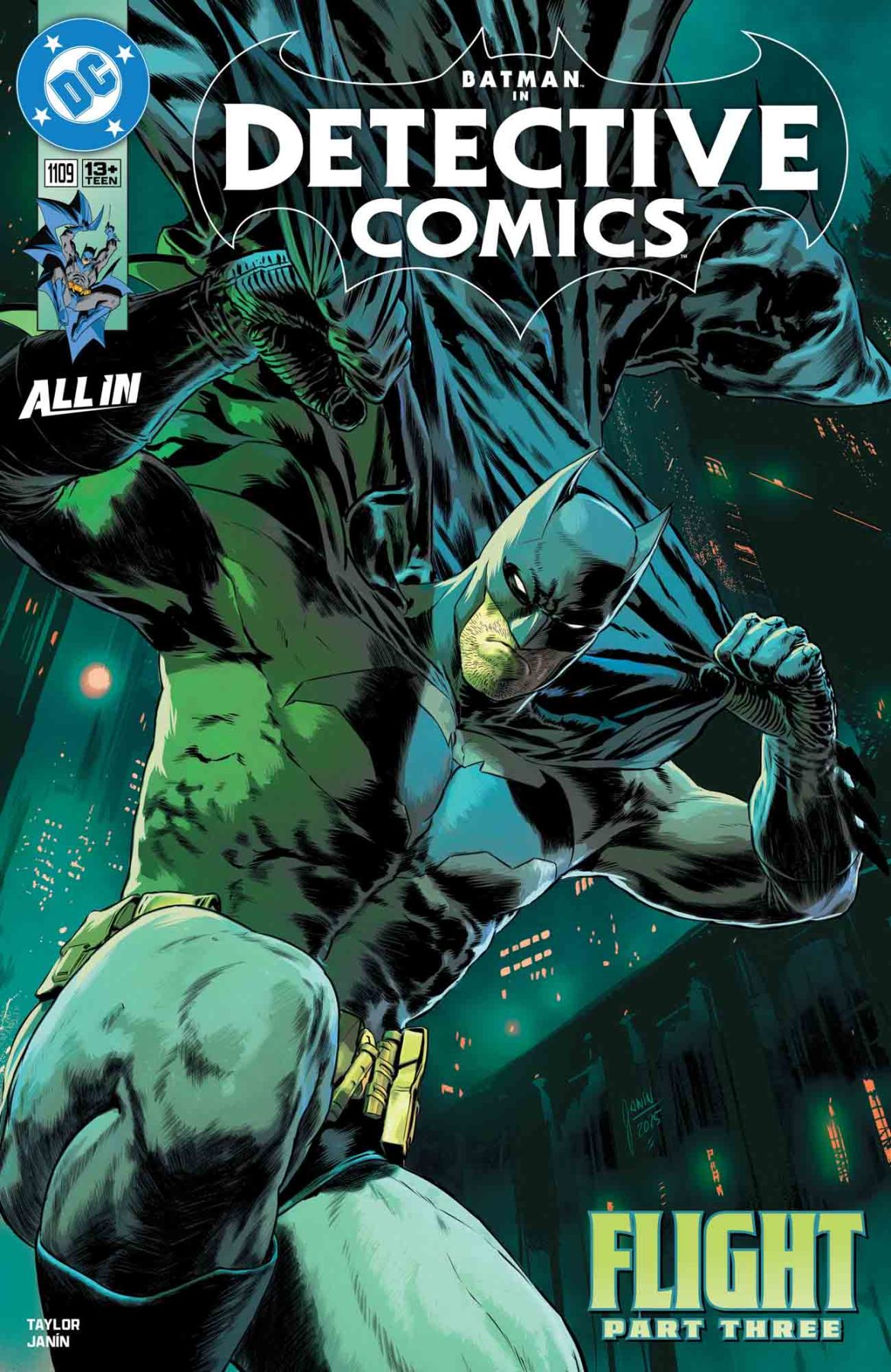 Detective Comics #1109 main cover by Mikell Janín (DC Comics)