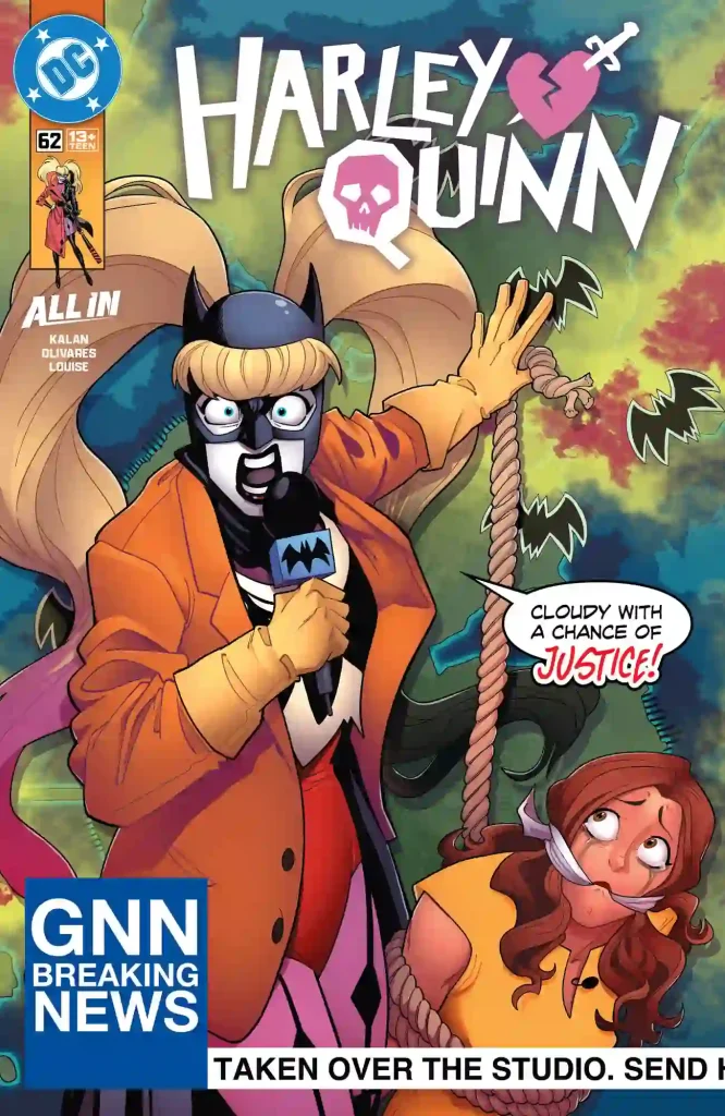 Harley Quinn #62 main cover by Brandt&Stein (DC Comics)
