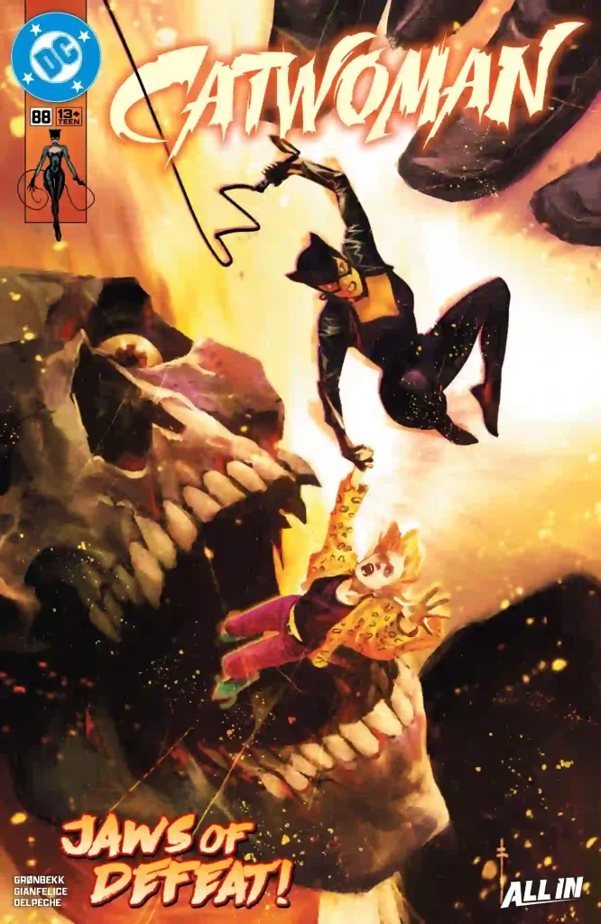 Catwoman #88 main cover by Sebastián Fiumara (DC Comics)