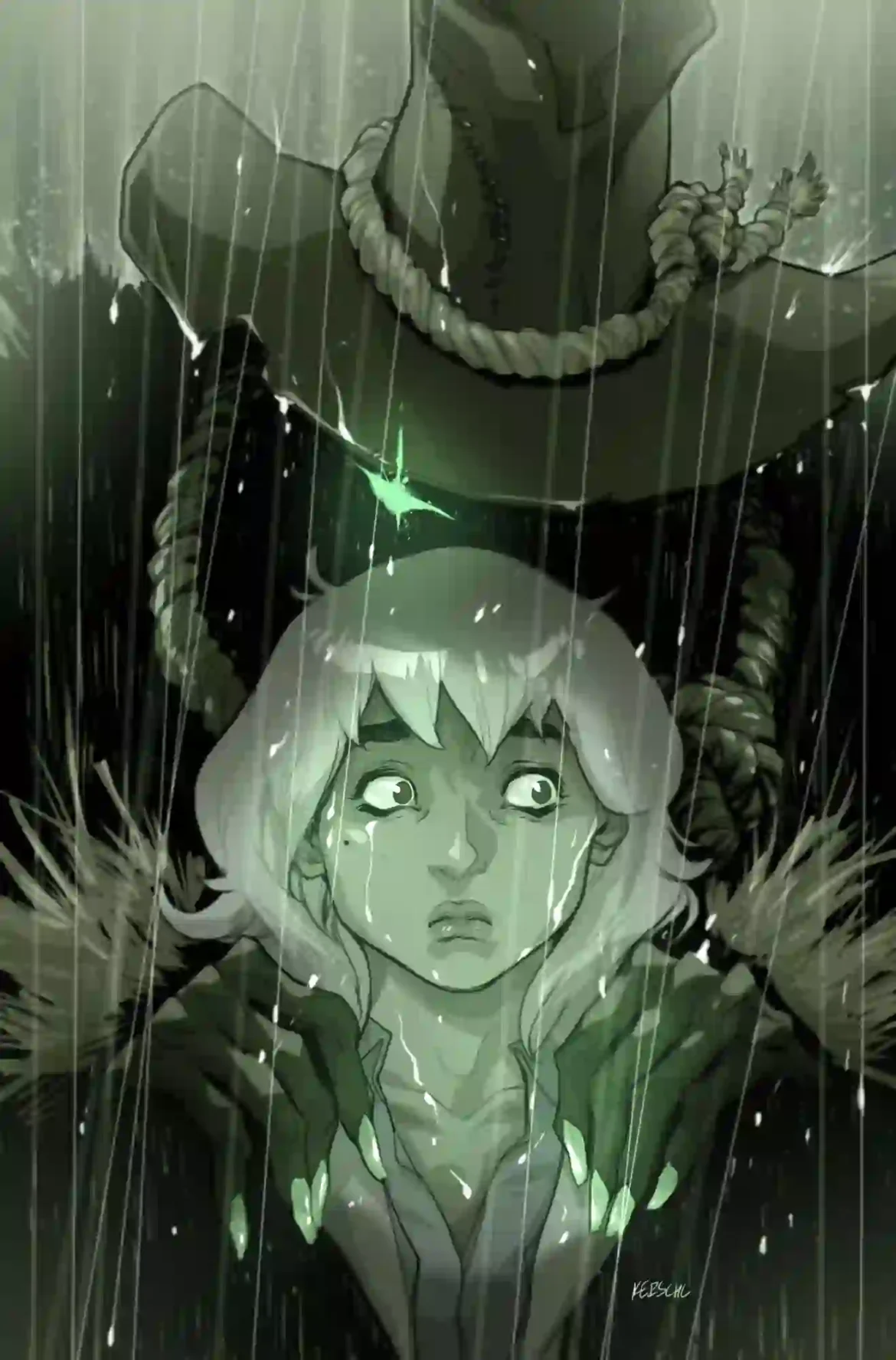 Gotham Academy: First Year #5 main cover by Karl Kerschl (DC Comics)