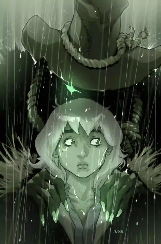 Gotham Academy: First Year #5 main cover by Karl Kerschl (DC Comics)