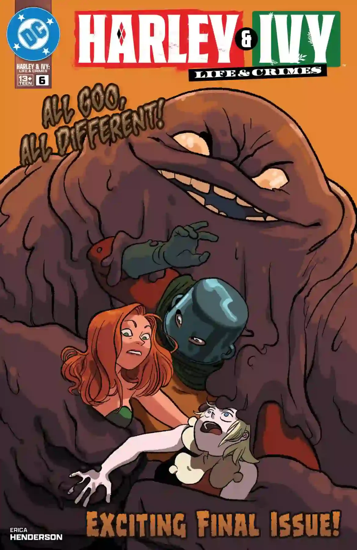 Harley & Ivy: Life & Crimes #6 main cover by Erica Henderson (DC Comics)