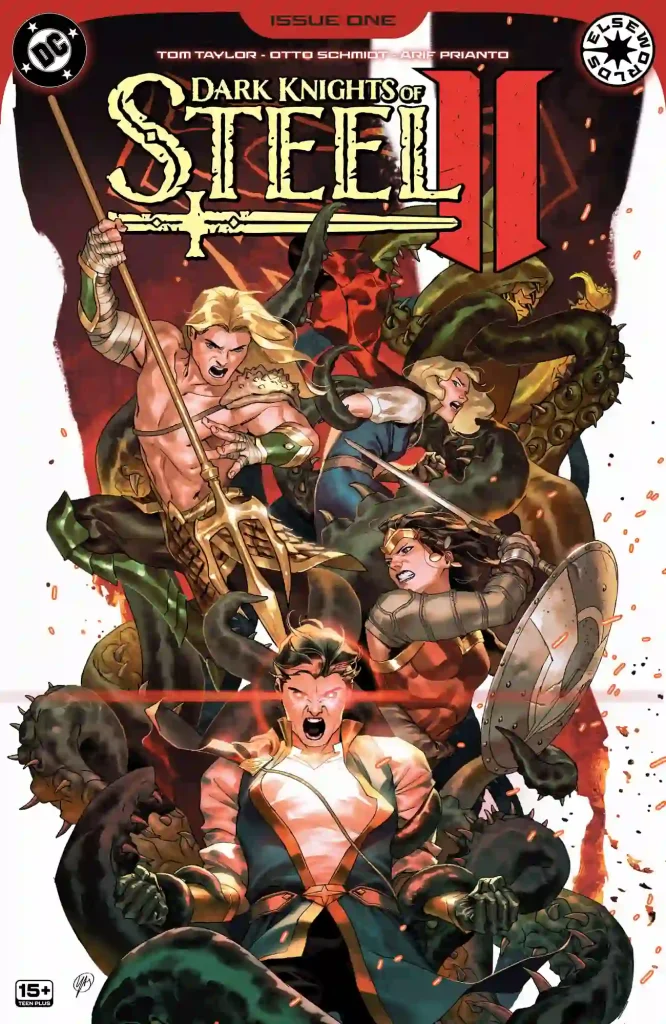 Dark Knights of Steel II #1 main cover by Yasmine Putri (DC Comics)