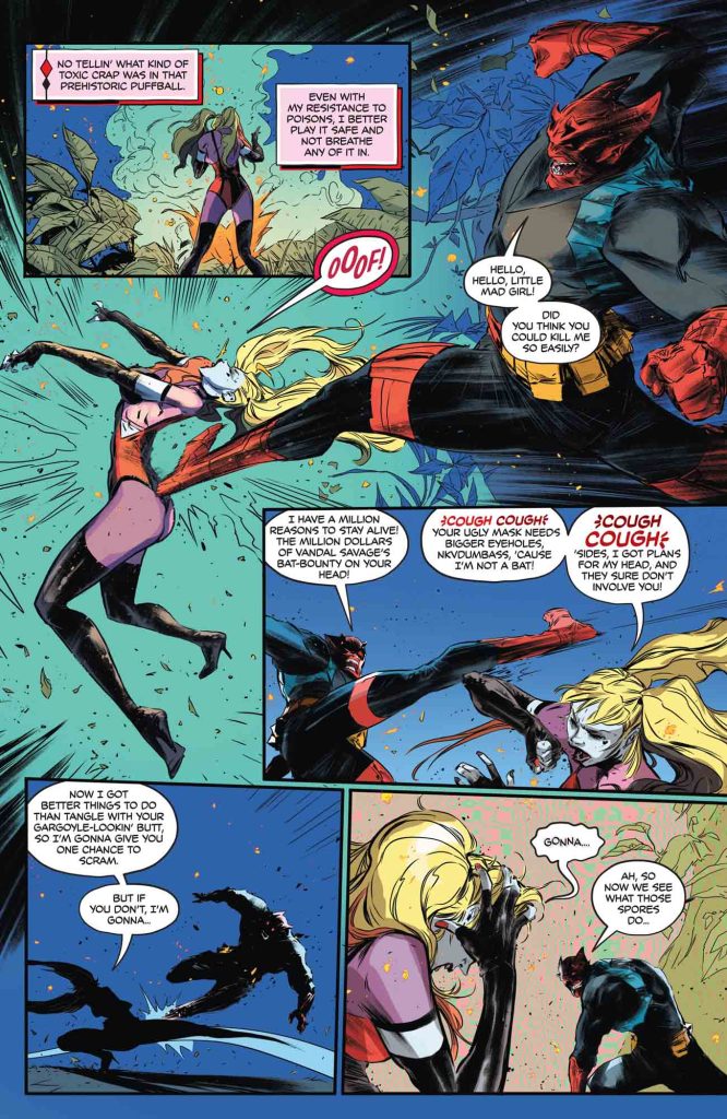 page from Harley Quinn #67