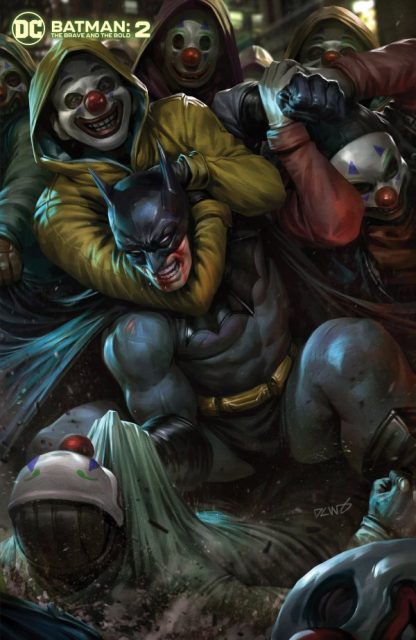 Variant cover drawn by Derrick Chew brave and the bold 2 derrick chew variant