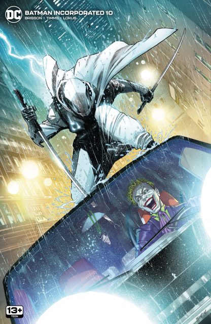 Variant cover by Michele Bandini batman inc 10 bandini variant cover
