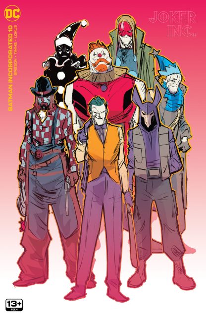 1:25 incentive variant cover by John Timms batman inc 10 timms incentive variant