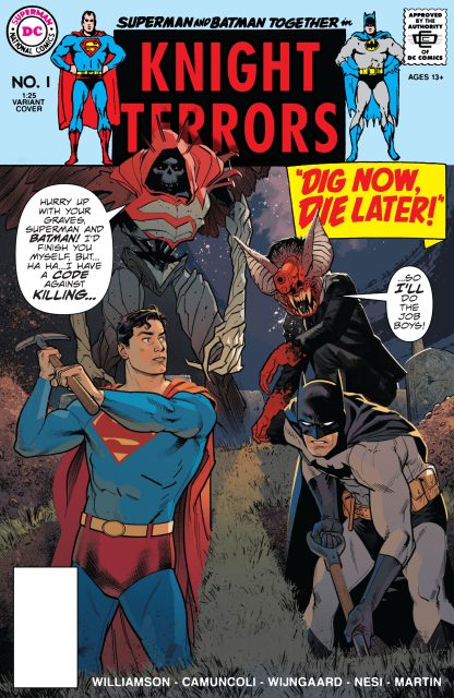 Variant cover by Evan Doc Shaner knight terror 1 shaner cover
