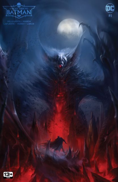Variant cover by Francesco Mattina knight terrors batman 1 mattina variant