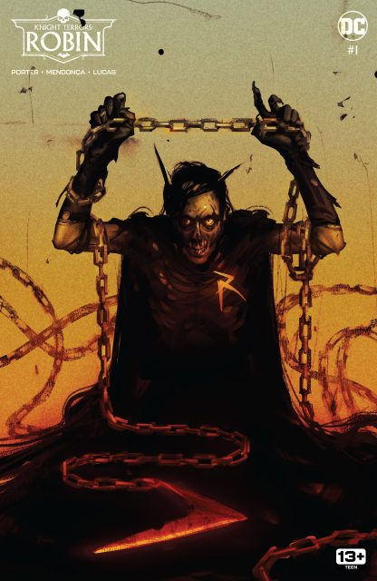 1:25 incentive variant cover by Sam Wolfe knight terrors robin 1 wolfe variant